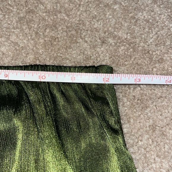 Ro & De Green Silky Skirt - Picture 8 of 9